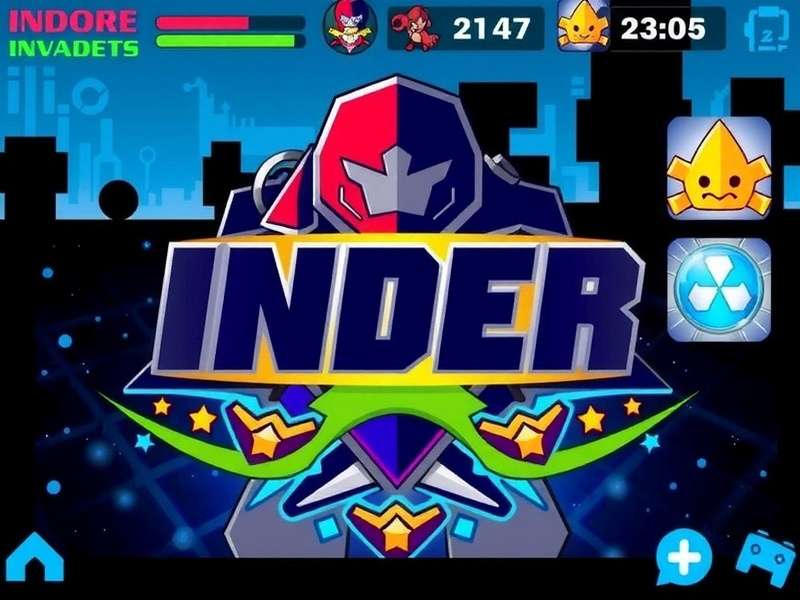 Indian gamers playing Indore Invaders Impact